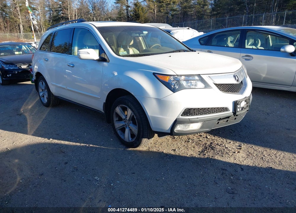 2012 ACURA MDX TECHNOLOGY PACKAGE VIN: 2HNYD2H31CH507954