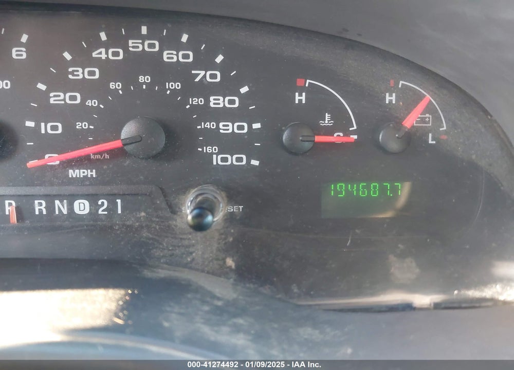 2007 FORD E-250 COMMERCIAL/RECREATIONAL VIN: 1FTNS24L87DA79758