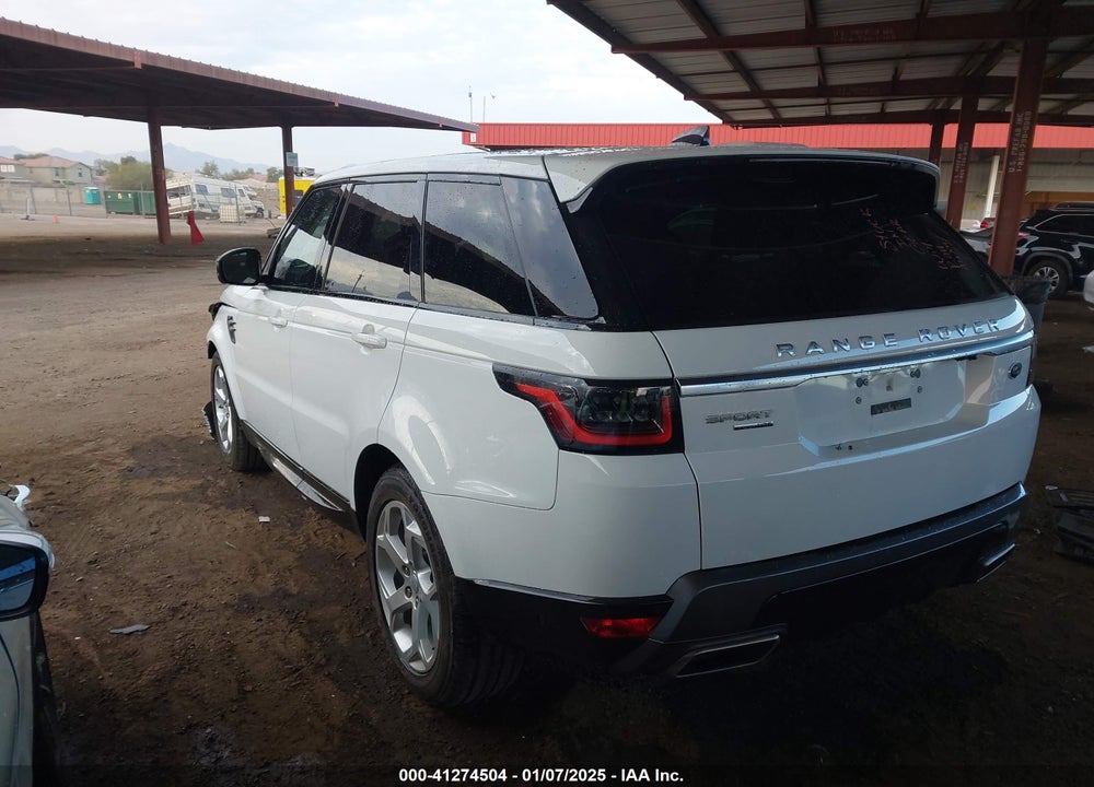 2018 LAND ROVER RANGE ROVER SPORT HSE VIN: SALWR2RV0JA806015
