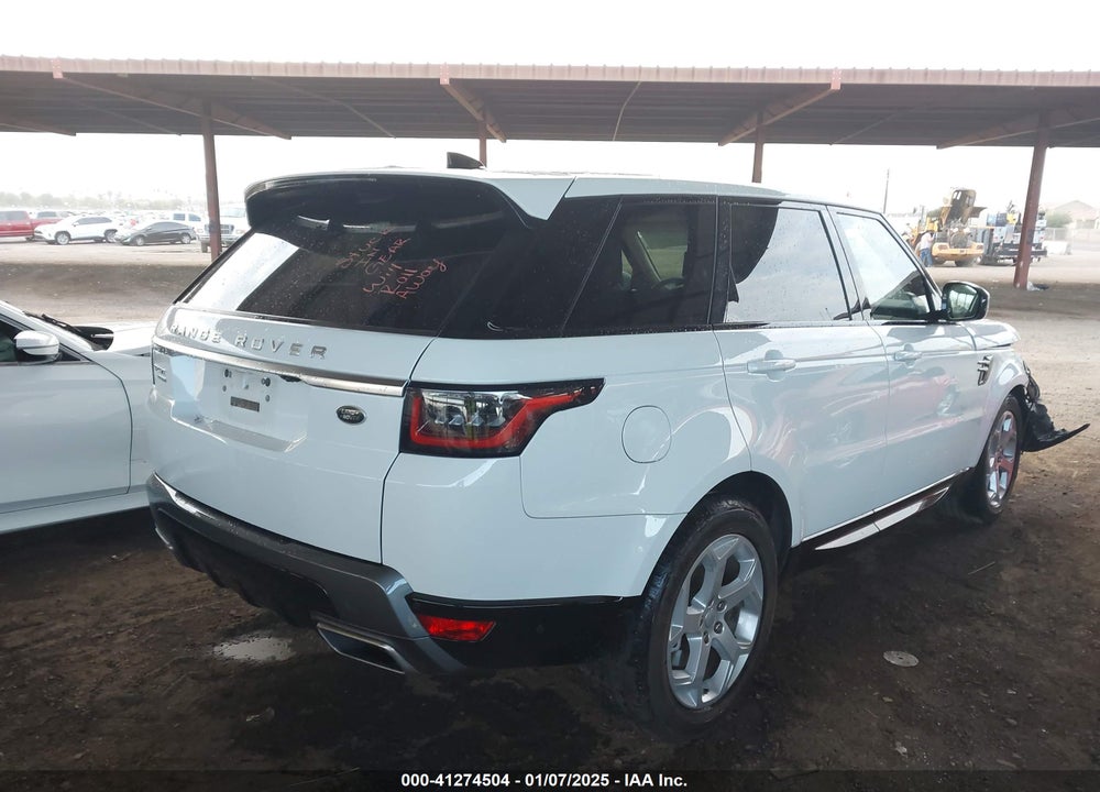 2018 LAND ROVER RANGE ROVER SPORT HSE VIN: SALWR2RV0JA806015
