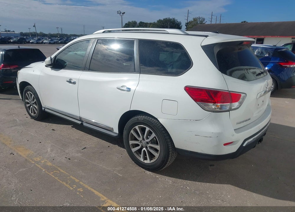 2013 NISSAN PATHFINDER SL VIN: 5N1AR2MN3DC647262
