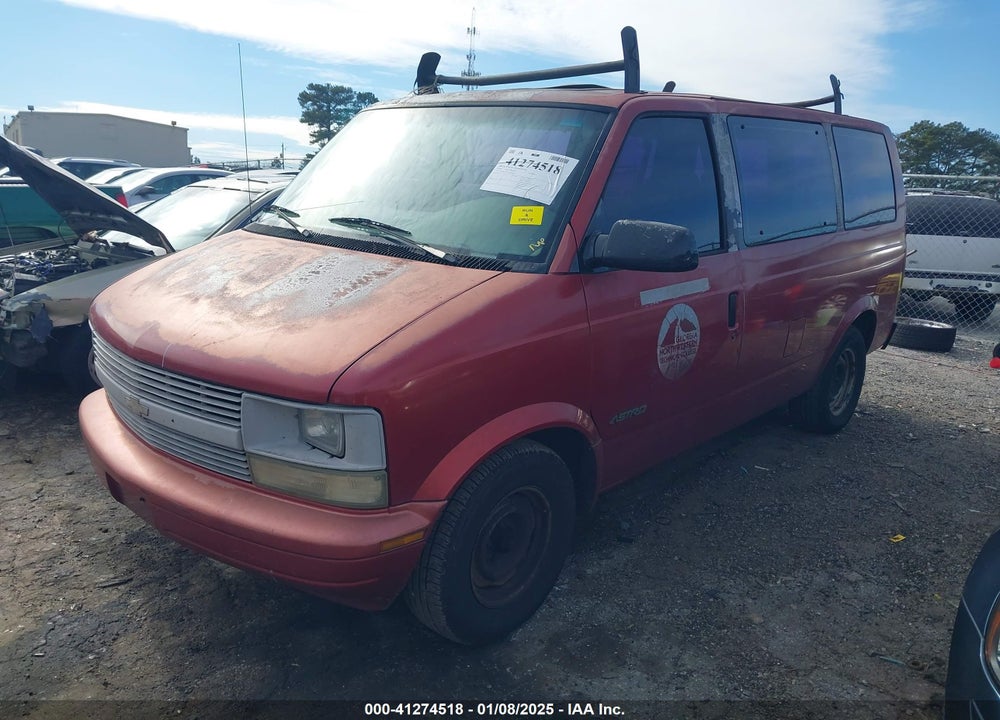 1999 CHEVROLET ASTRO VIN: 1GNDM19W7XB178691