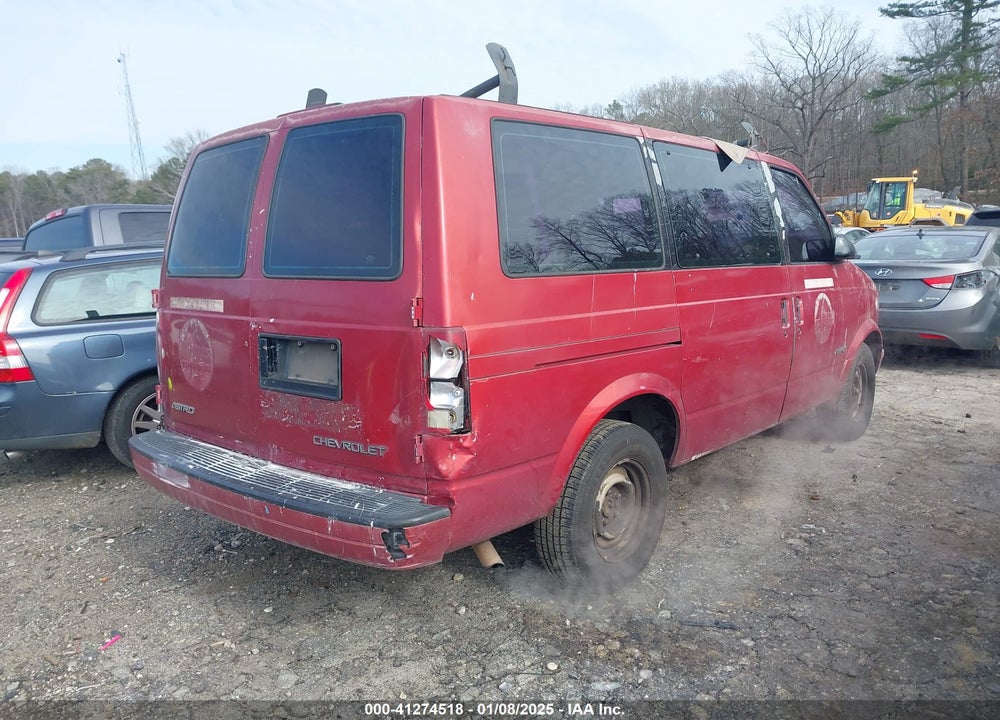 1999 CHEVROLET ASTRO VIN: 1GNDM19W7XB178691