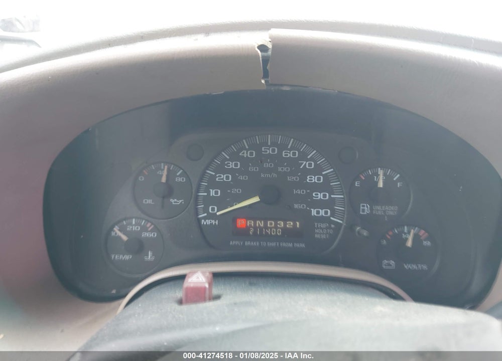 1999 CHEVROLET ASTRO VIN: 1GNDM19W7XB178691