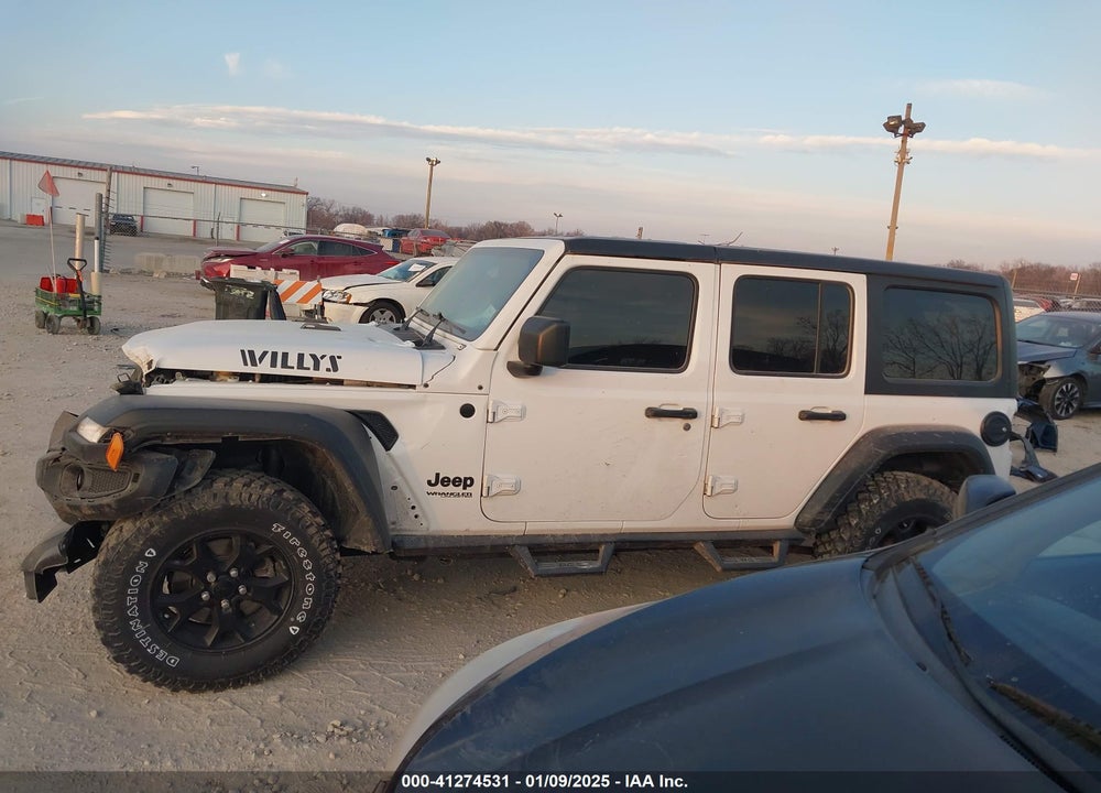 2020 JEEP WRANGLER UNLIMITED WILLYS 4X4 VIN: 1C4HJXDG4LW316857