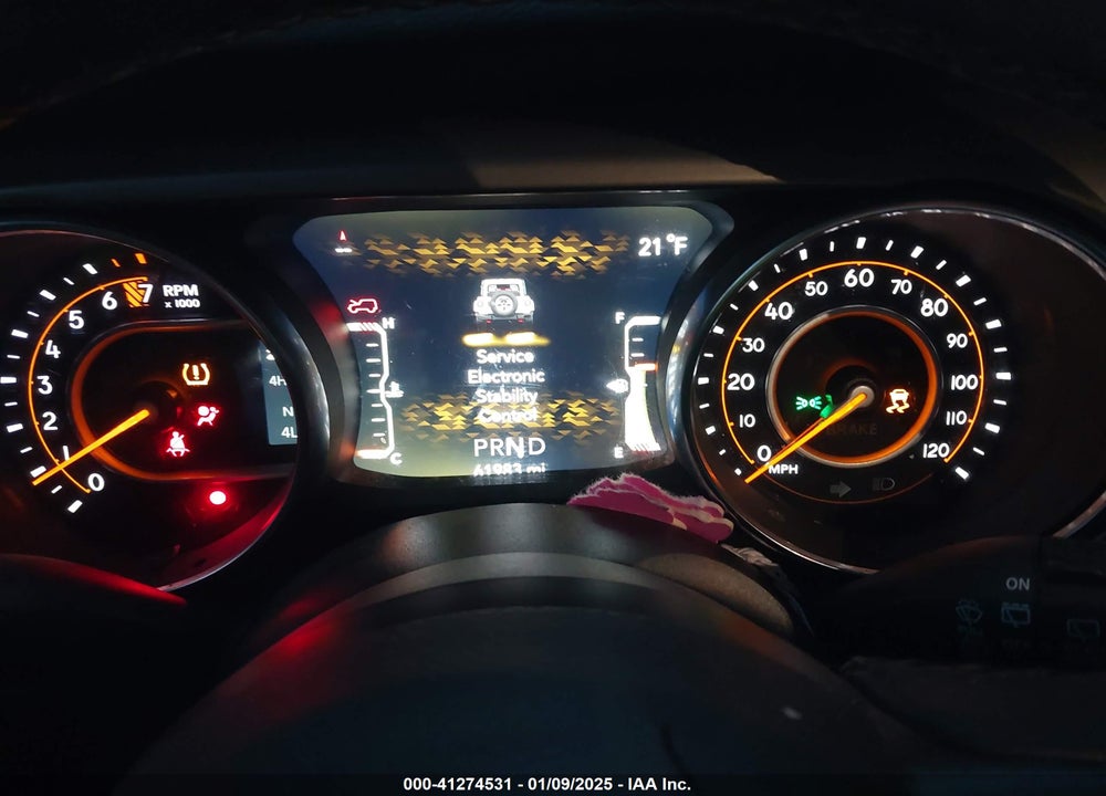 2020 JEEP WRANGLER UNLIMITED WILLYS 4X4 VIN: 1C4HJXDG4LW316857
