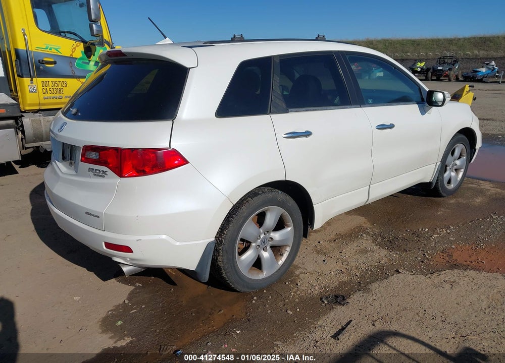 2008 ACURA RDX VIN: 5J8TB18238A003291