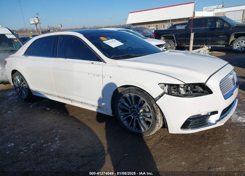 2017 LINCOLN CONTINENTAL VIN: 1LN6L9RP4H5609432