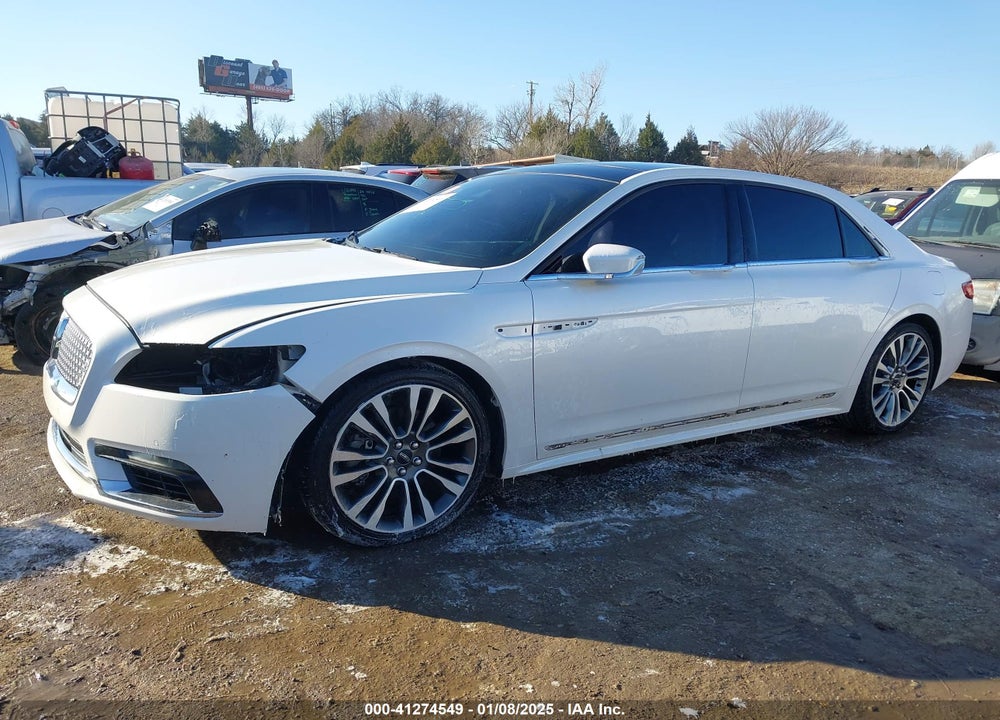 2017 LINCOLN CONTINENTAL VIN: 1LN6L9RP4H5609432