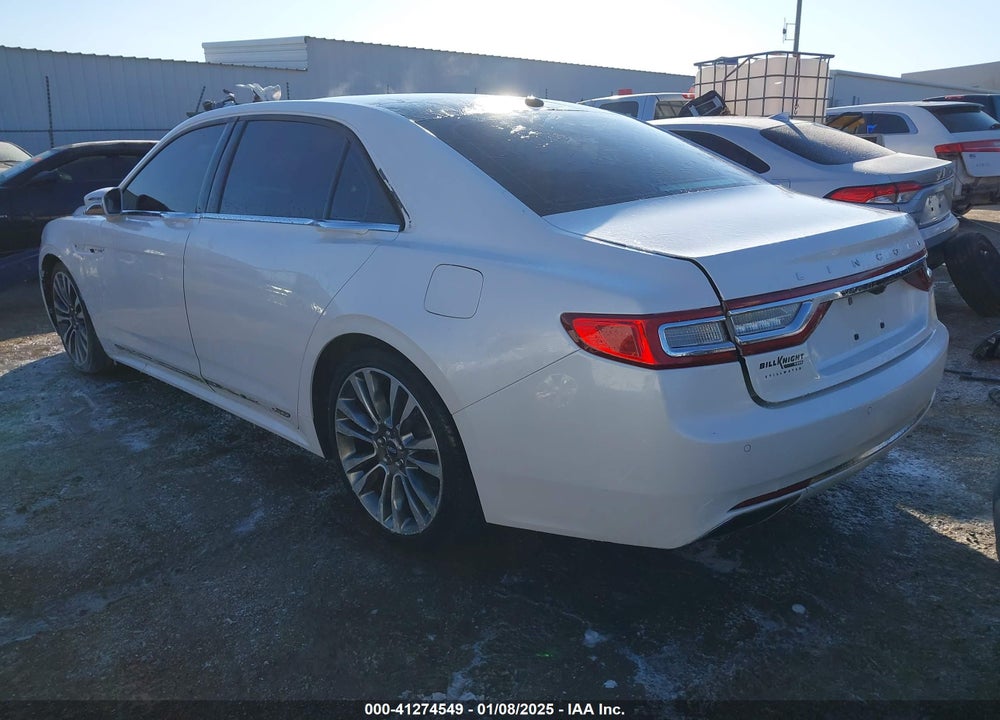 2017 LINCOLN CONTINENTAL VIN: 1LN6L9RP4H5609432