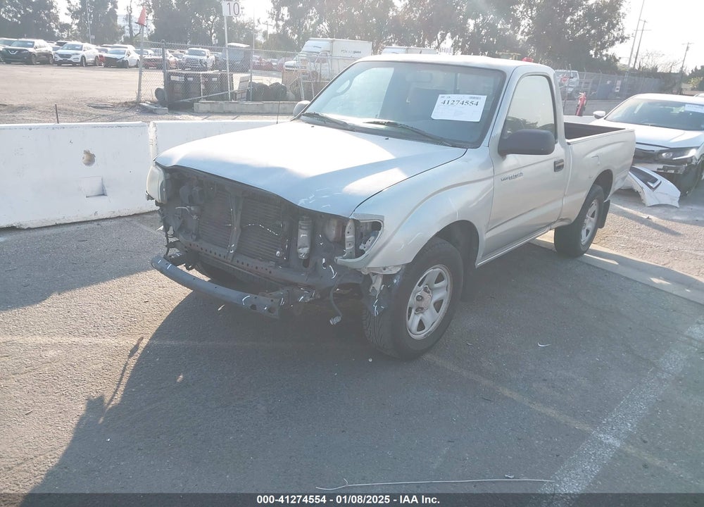 2002 TOYOTA TACOMA VIN: 5TENL42N52Z019630