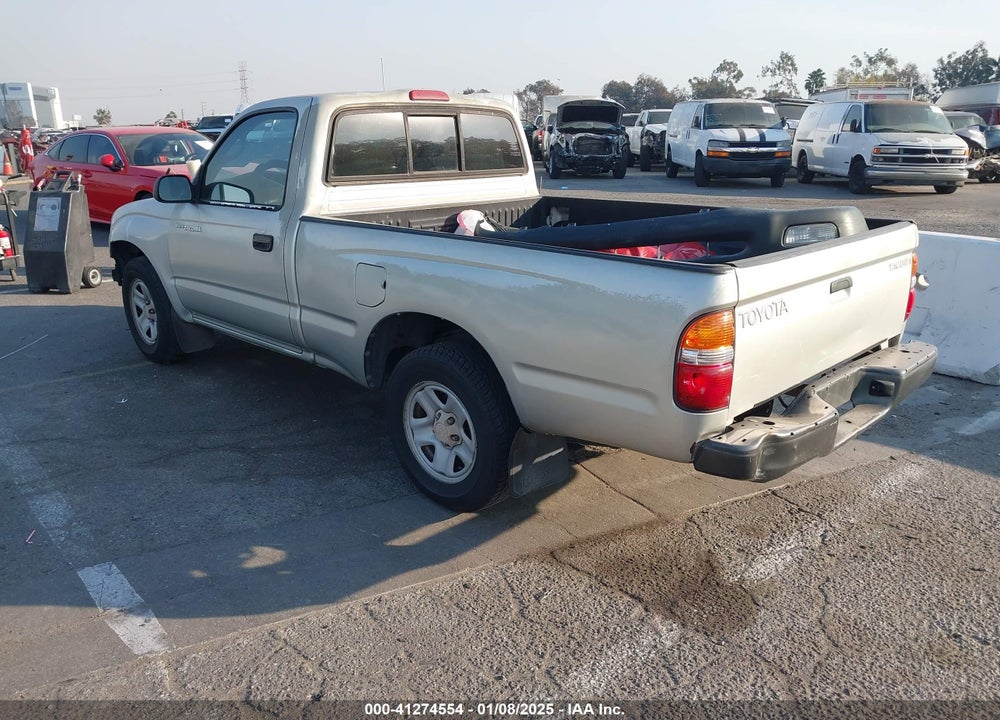 2002 TOYOTA TACOMA VIN: 5TENL42N52Z019630