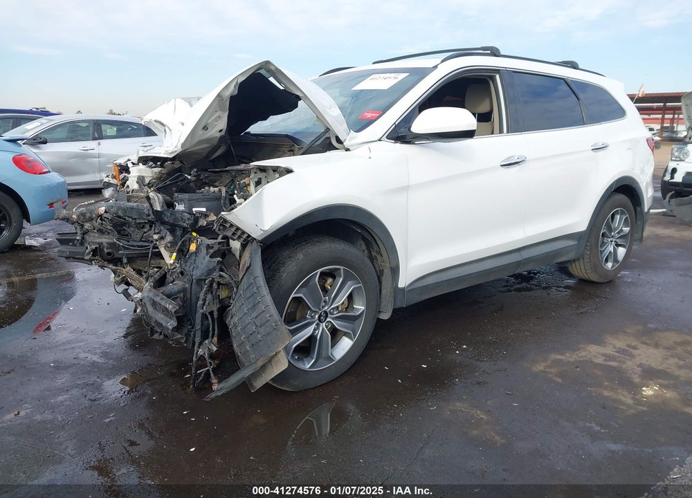 2016 HYUNDAI SANTA FE SE VIN: KM8SM4HF8GU137554