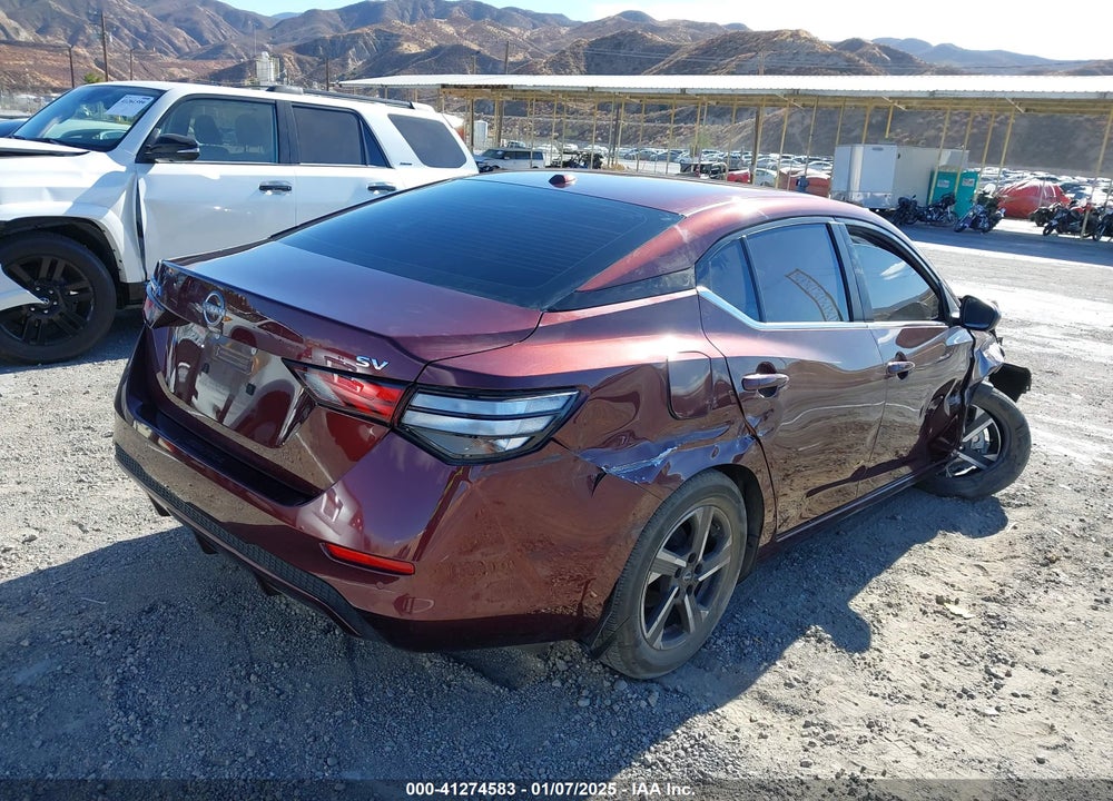 2024 NISSAN SENTRA VIN: 3N1AB8CV9RY215533