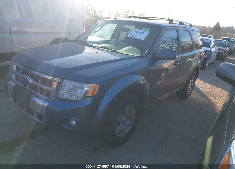 2012 FORD ESCAPE LIMITED VIN: 1FMCU9EG1CKC48628