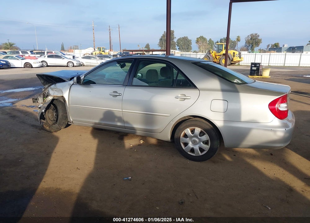 2002 TOYOTA CAMRY LE VIN: 4T1BE32K12U088686