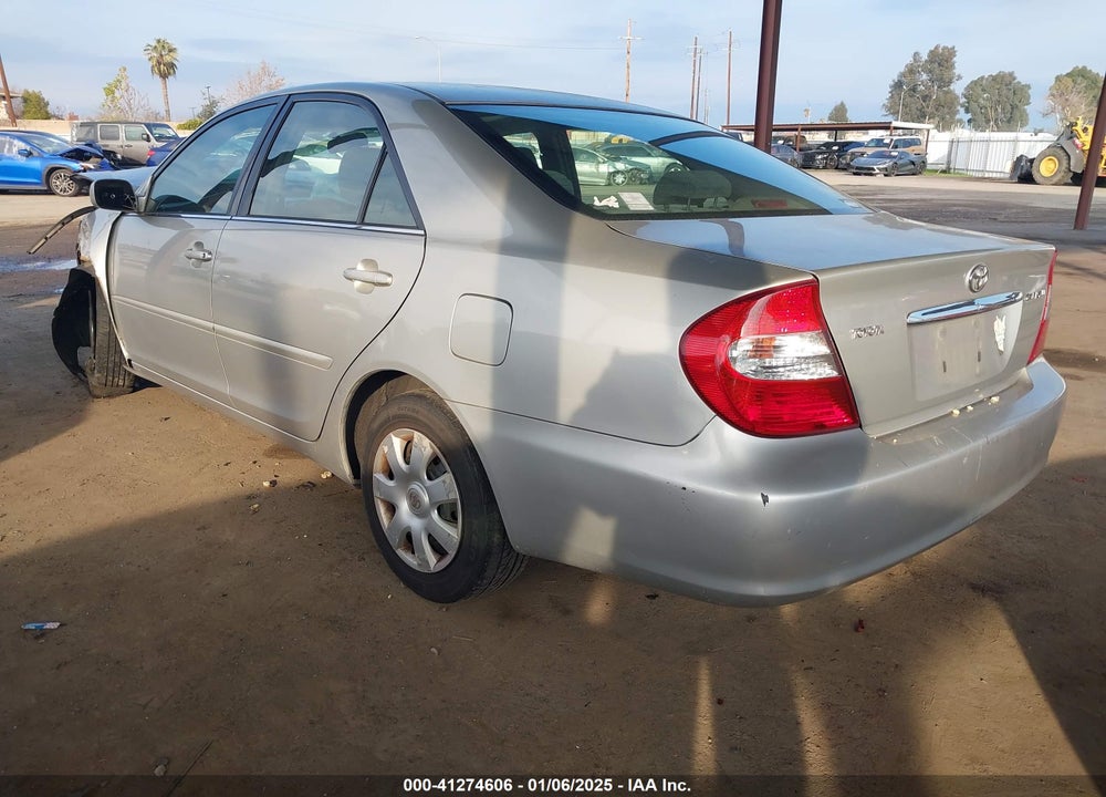 2002 TOYOTA CAMRY LE VIN: 4T1BE32K12U088686