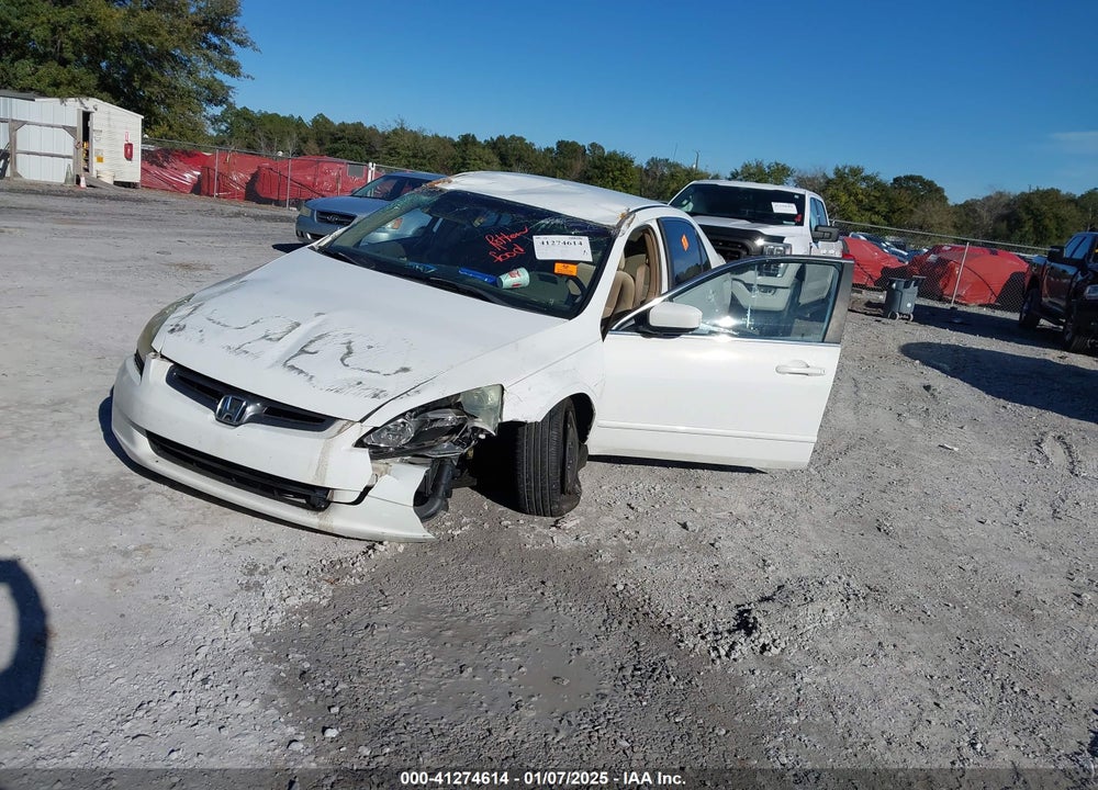 2003 HONDA ACCORD 2.4 LX VIN: 1HGCM563X3A116743