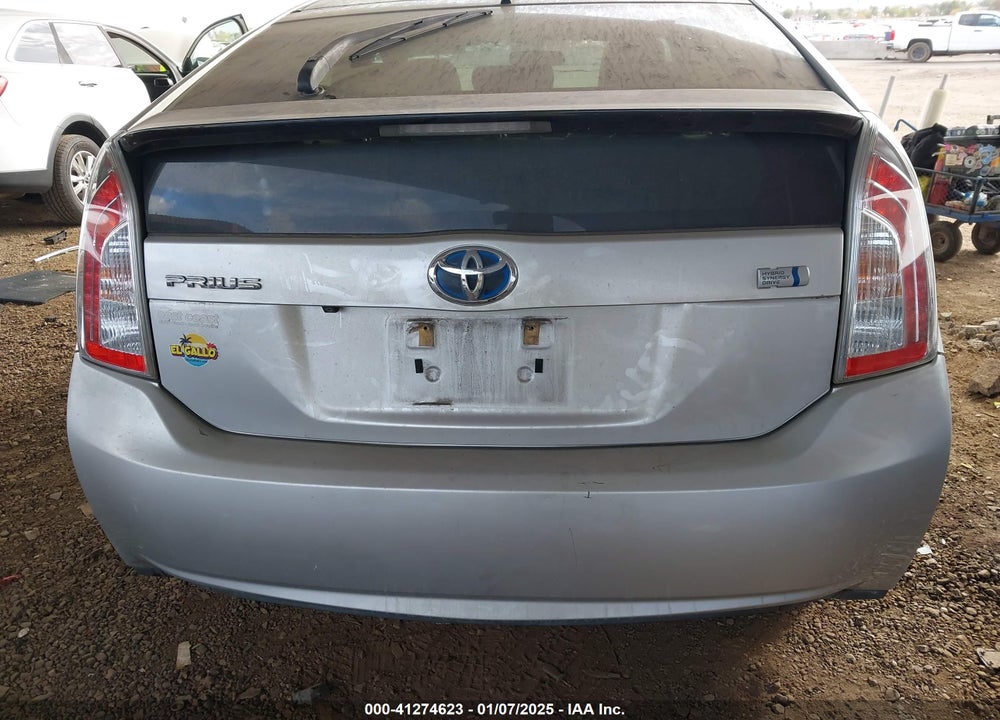 2012 TOYOTA PRIUS VIN: JTDKN3DU9C5537353