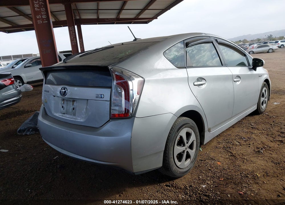 2012 TOYOTA PRIUS VIN: JTDKN3DU9C5537353