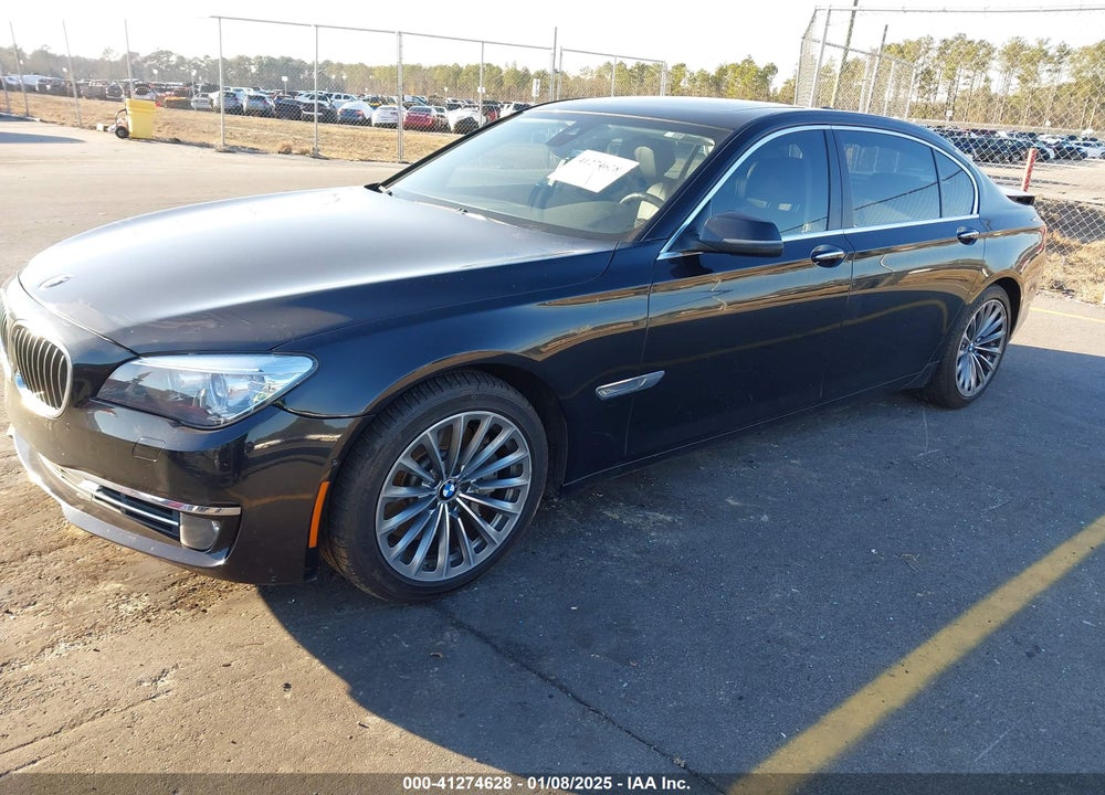 2013 BMW 750LI VIN: WBAYE8C51DD131959