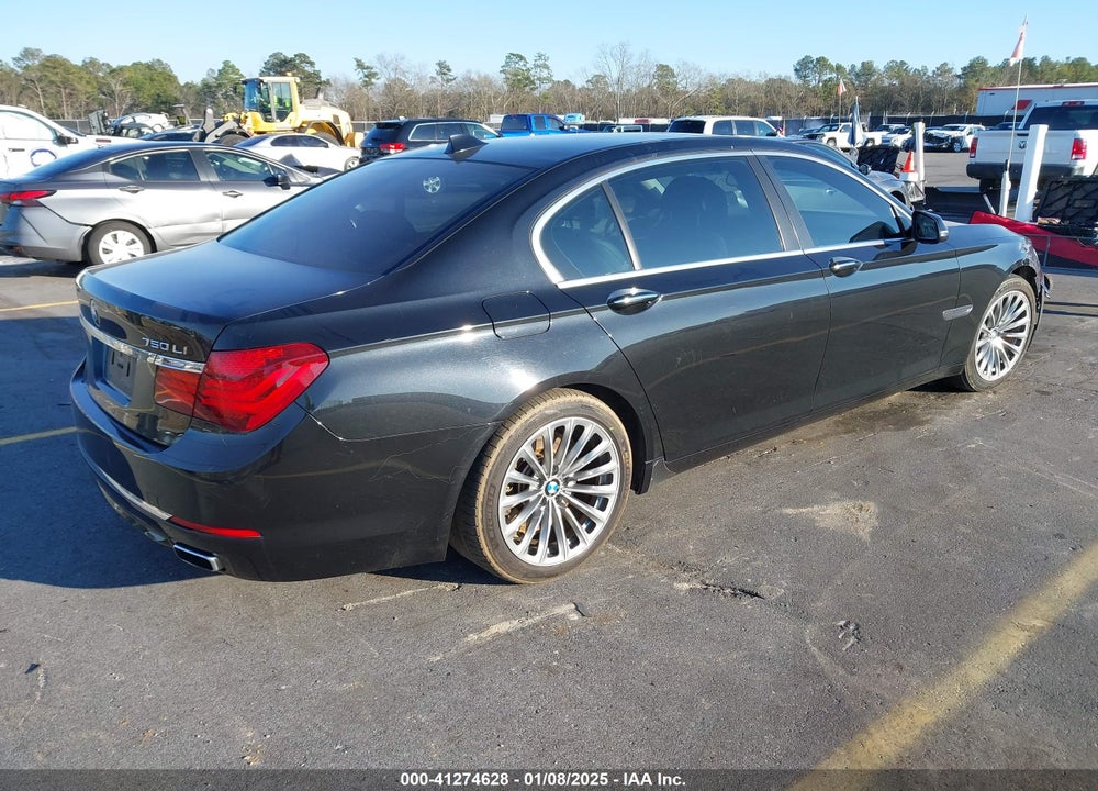 2013 BMW 750LI VIN: WBAYE8C51DD131959