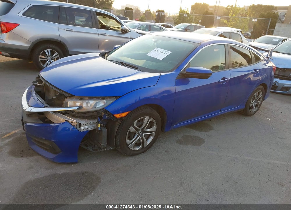 2016 HONDA CIVIC VIN: 2HGFC2F55GH572026