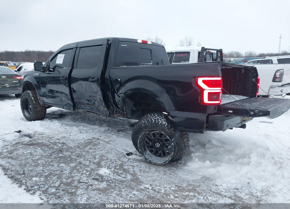 2018 FORD F150 VIN: 1FTEW1E59JKE04211