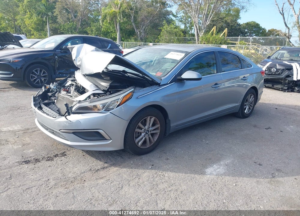2017 HYUNDAI SONATA VIN: 5NPE24AF1HH594428