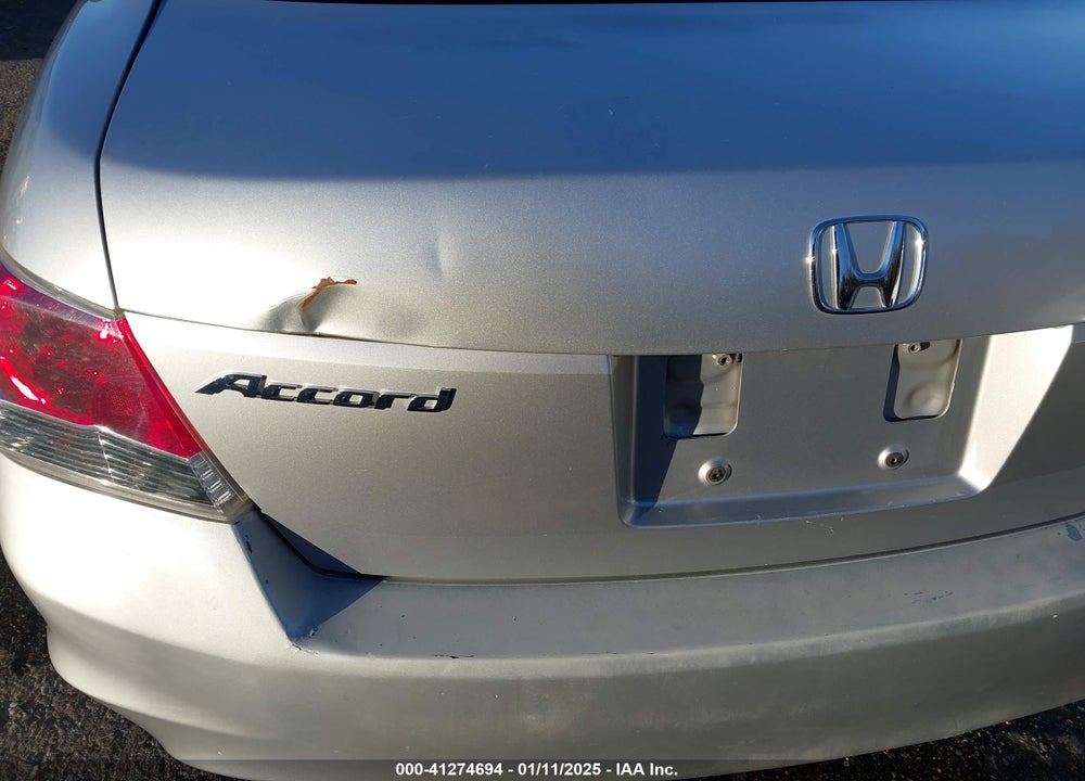 2008 HONDA ACCORD VIN: JHMCP26818C063750