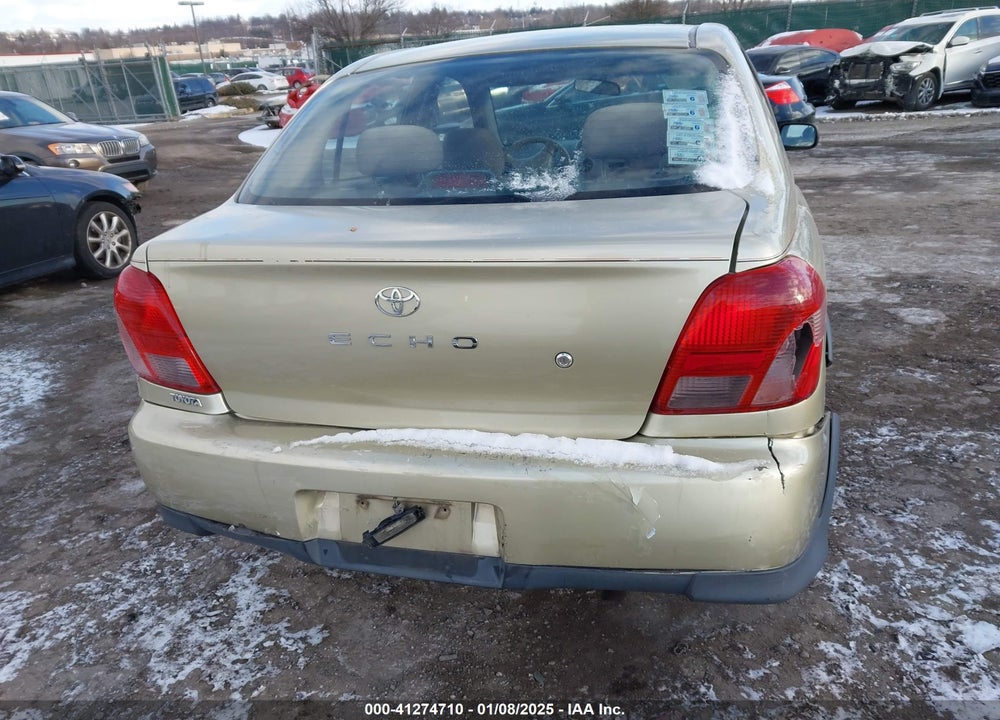 2001 TOYOTA ECHO VIN: JTDBT123010121612