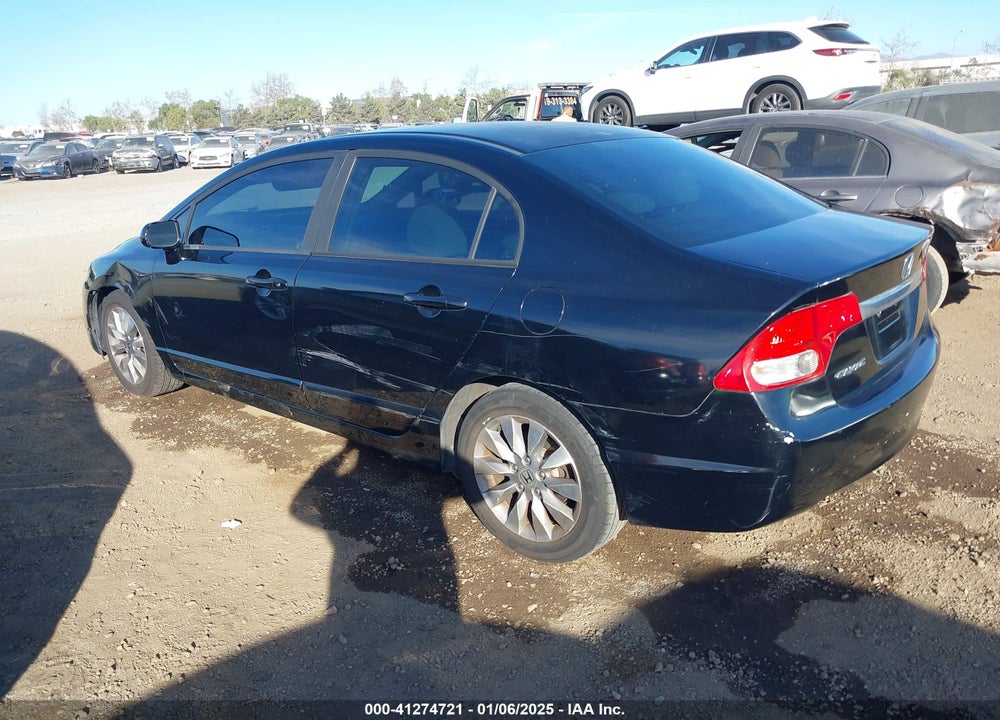 2010 HONDA CIVIC EX VIN: 19XFA1F81AE046861