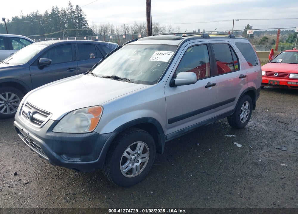 2002 HONDA CR-V EX VIN: JHLRD78872C079718