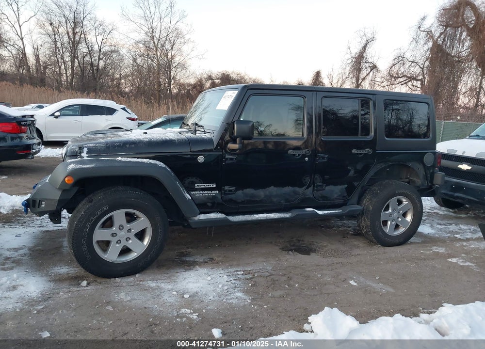 2017 JEEP WRANGLER UNLIMITED SPORT 4X4 VIN: 1C4BJWDG3HL574019