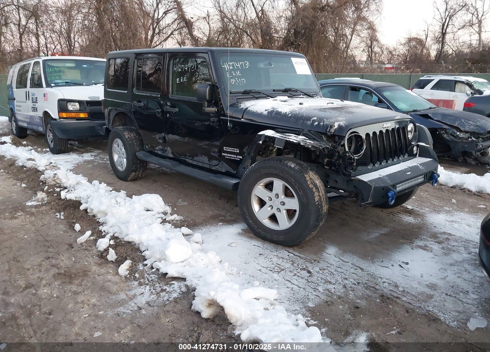 2017 JEEP WRANGLER UNLIMITED SPORT 4X4 VIN: 1C4BJWDG3HL574019