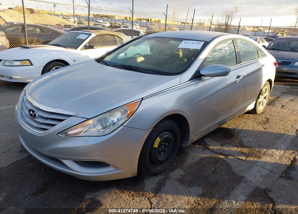 2013 HYUNDAI SONATA GLS VIN: 5NPEB4ACXDH794756