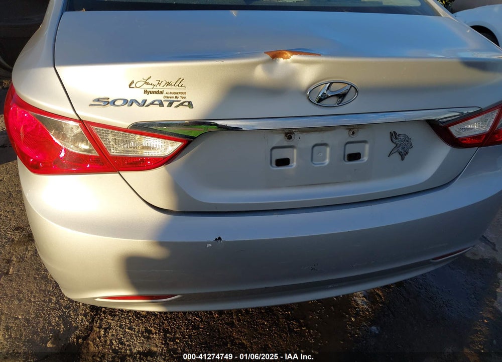 2013 HYUNDAI SONATA GLS VIN: 5NPEB4ACXDH794756