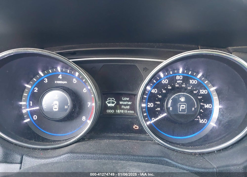 2013 HYUNDAI SONATA GLS VIN: 5NPEB4ACXDH794756