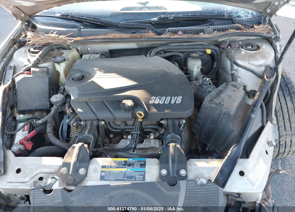 2008 CHEVROLET IMPALA VIN: 2G1WB58K689283344