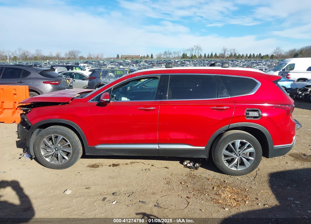 2020 HYUNDAI SANTA FE SEL VIN: 5NMS3CAD8LH217707