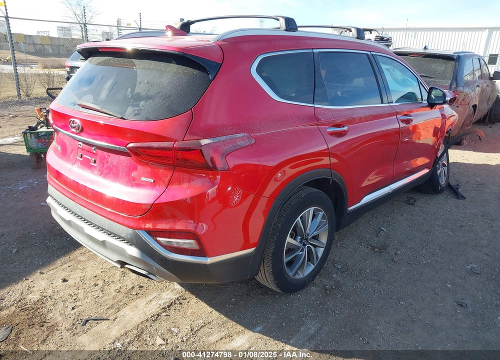 2020 HYUNDAI SANTA FE SEL VIN: 5NMS3CAD8LH217707