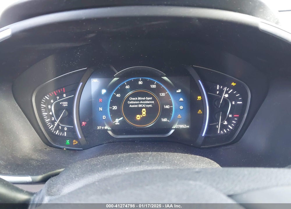 2020 HYUNDAI SANTA FE SEL VIN: 5NMS3CAD8LH217707