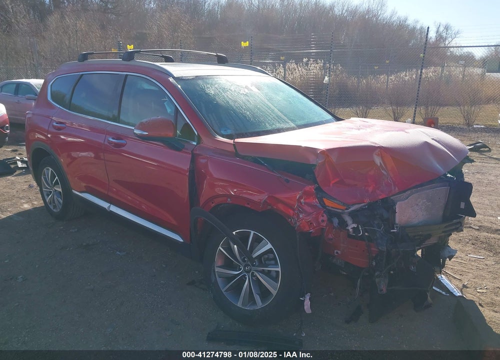 2020 HYUNDAI SANTA FE SEL VIN: 5NMS3CAD8LH217707