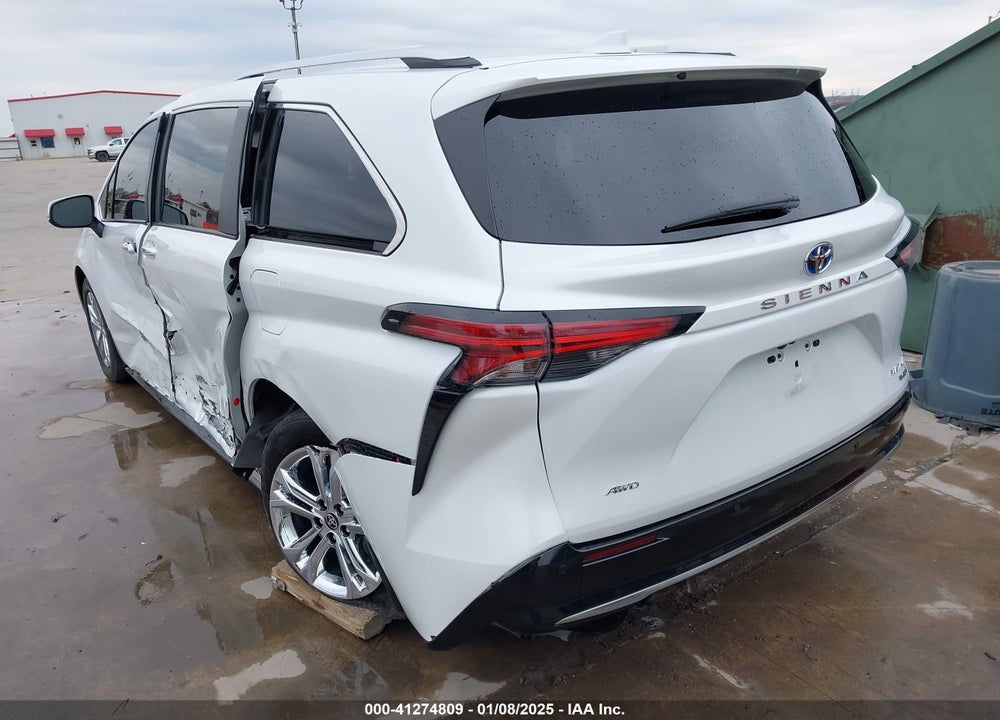 2022 TOYOTA SIENNA PLATINUM VIN: 5TDESKFC5NS041984