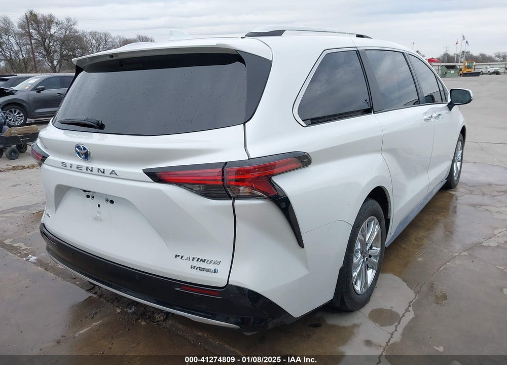 2022 TOYOTA SIENNA PLATINUM VIN: 5TDESKFC5NS041984