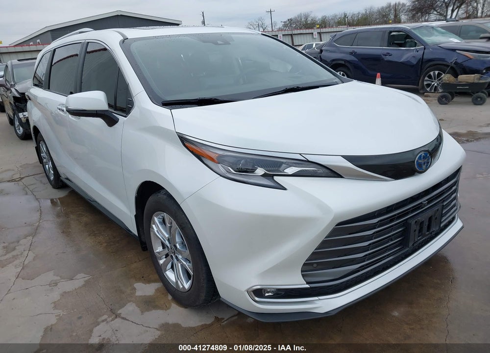 2022 TOYOTA SIENNA PLATINUM VIN: 5TDESKFC5NS041984