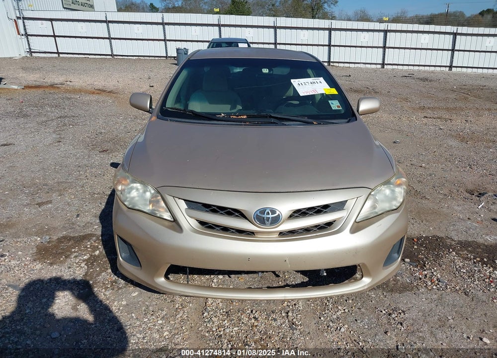 2011 TOYOTA COROLLA LE VIN: JTDBU4EE5B9155554