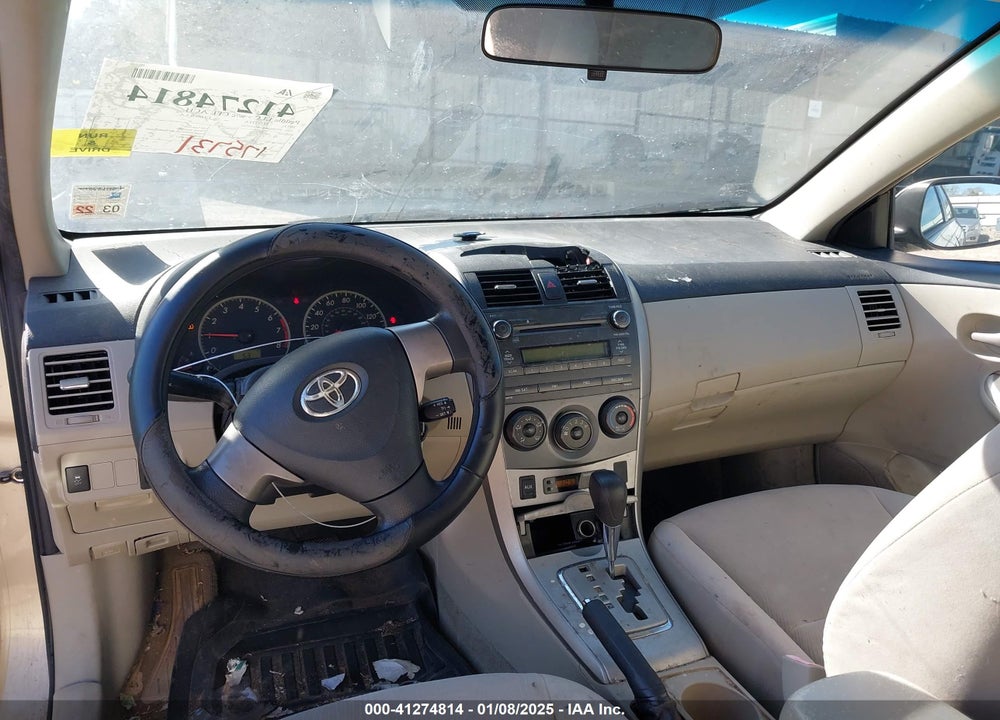 2011 TOYOTA COROLLA LE VIN: JTDBU4EE5B9155554