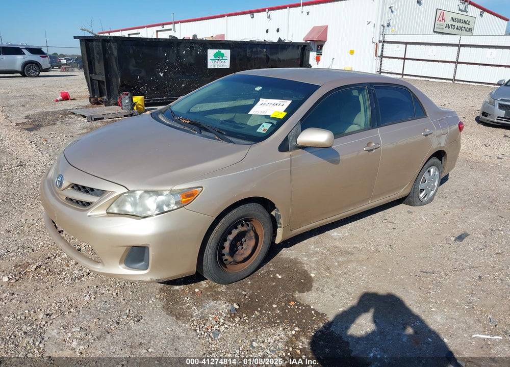 2011 TOYOTA COROLLA LE VIN: JTDBU4EE5B9155554
