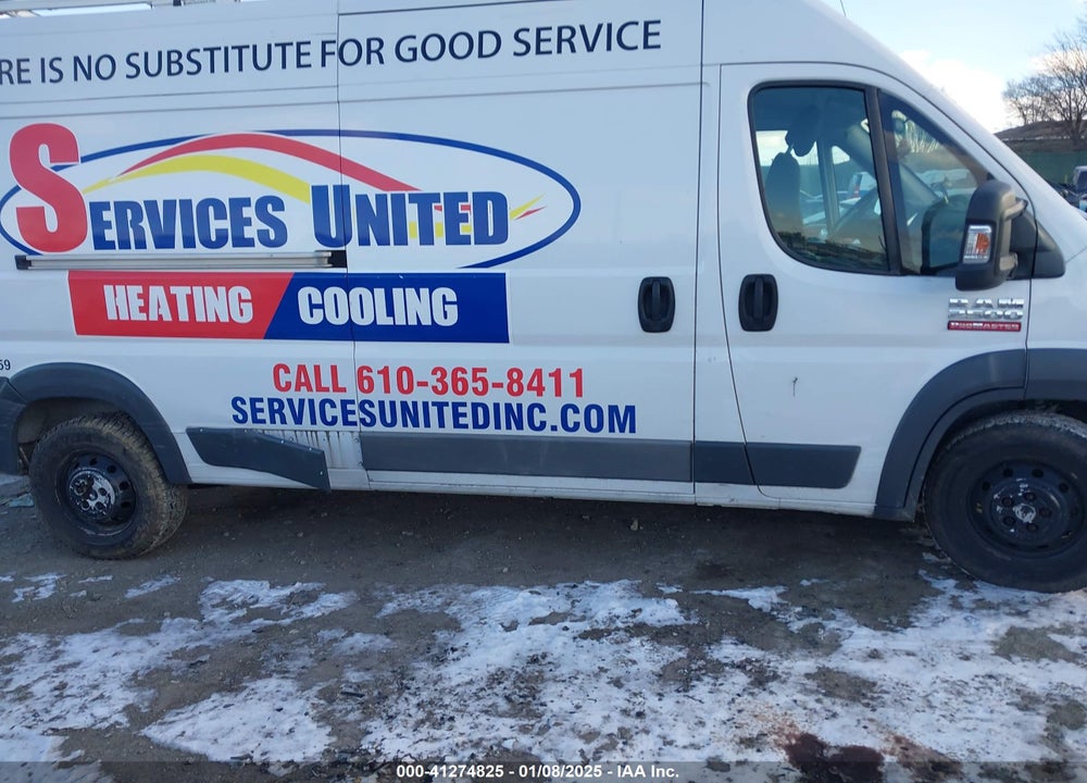 2014 RAM PROMASTER 2500 HIGH ROOF VIN: 3C6TRVDG3EE119318